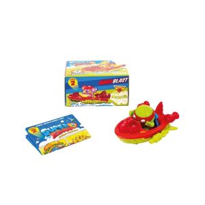 SUPERZINGS II SUPER JET SKI AQUA BLAST ROSU