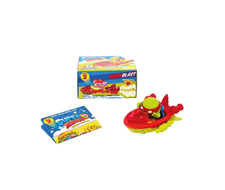 Superzings Ii Super Jet Ski Aqua Blast Rosu
