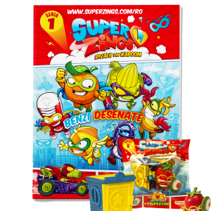 SUPERZINGS SERIA 1 PACHET JUCARIE SI REVISTA