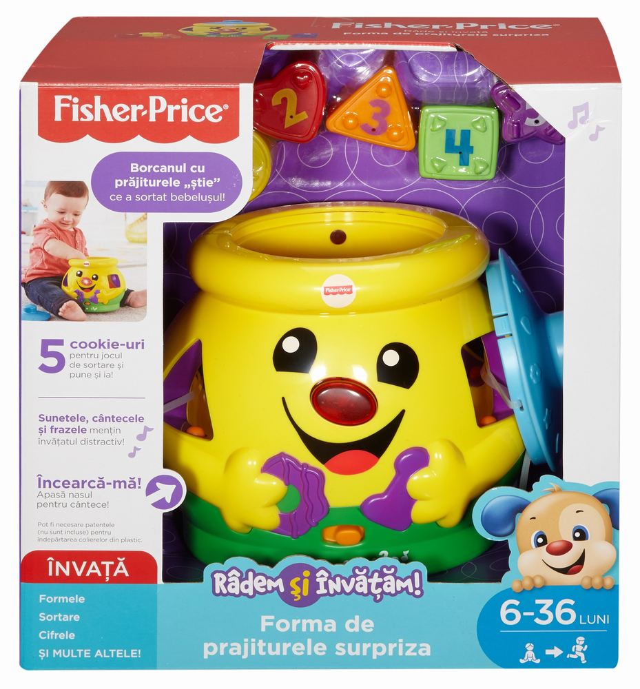 Surpriza Formelor De Biscuiti Limba Romana Fisher Price