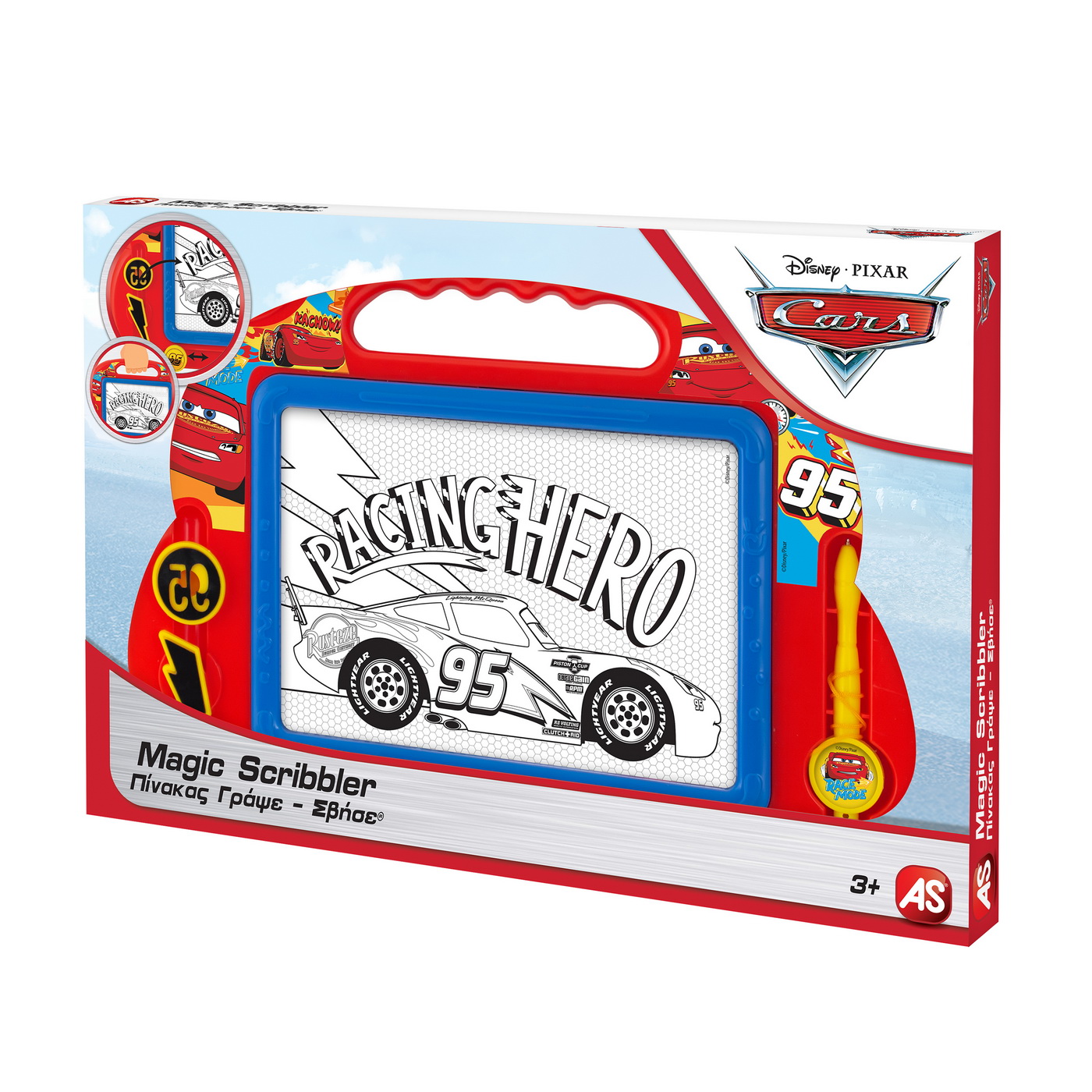 Tabla Magnetica Magic Scribbler Medium Cars
