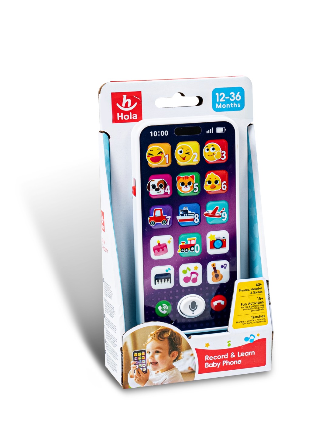 TELEFON MOBIL INTERACTIV BEBE INREGISTREAZA SI INVATA