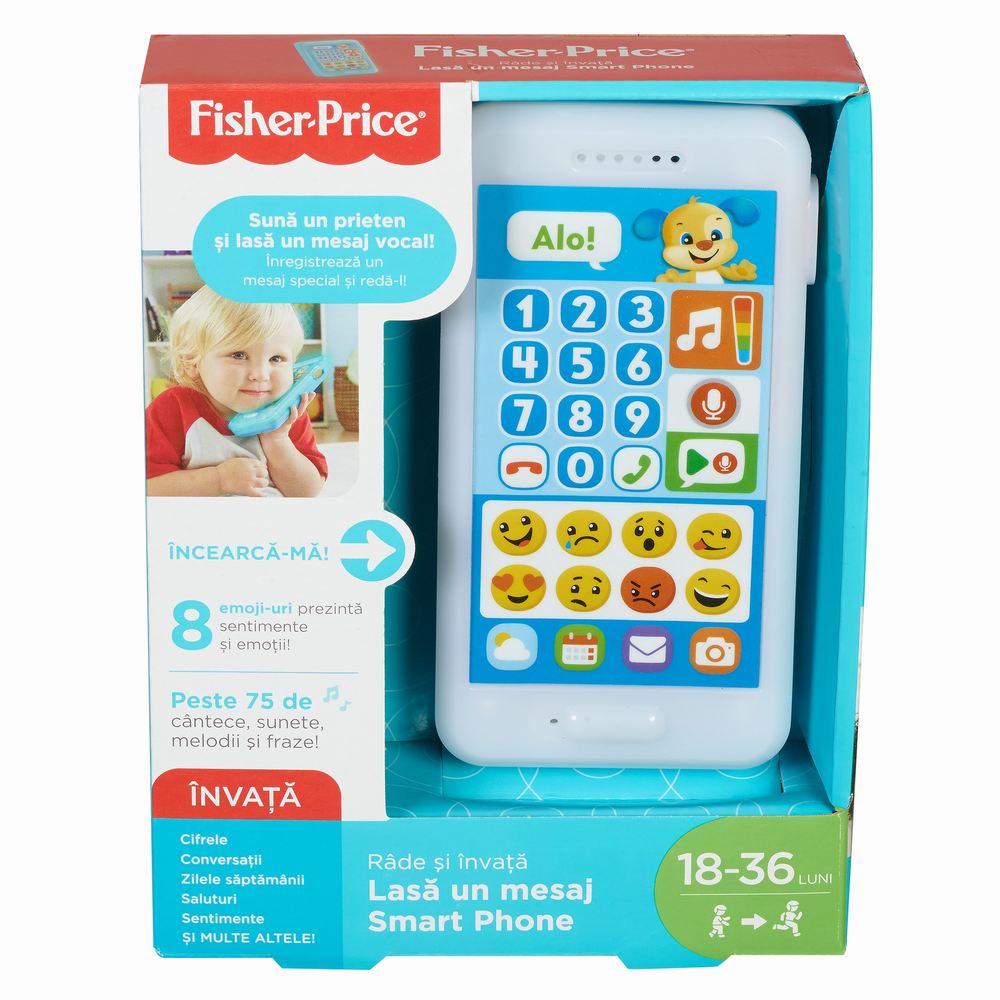 Telefonul Interactiv Catelusului Limba Romana Fisher Price