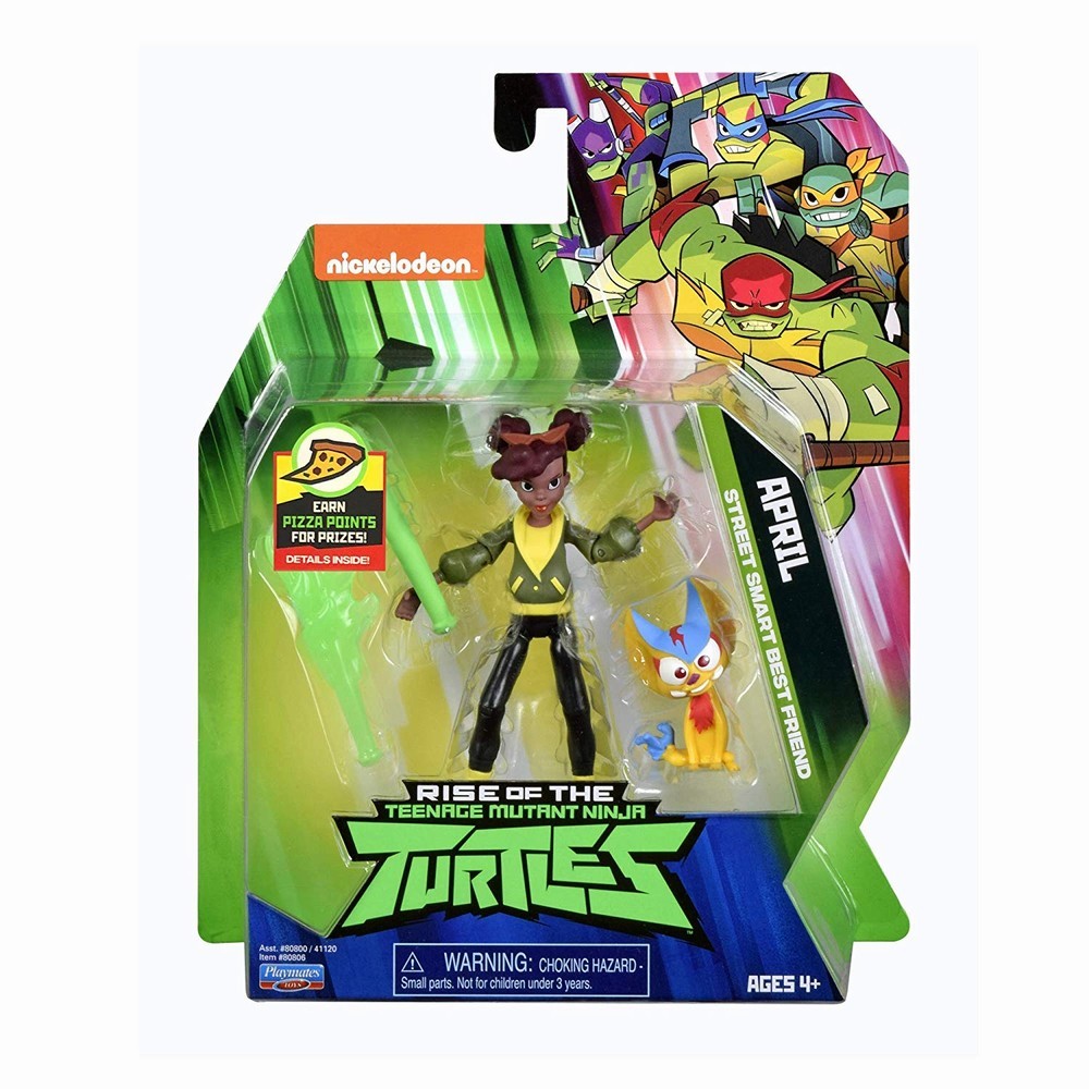 TESTOASELE NINJA FIGURINA APRIL ONEIL CU ACCESORII