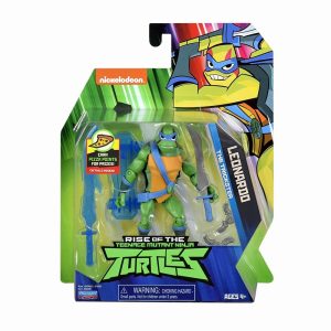 TESTOASELE NINJA FIGURINA LEONARDO CU ACCESORII