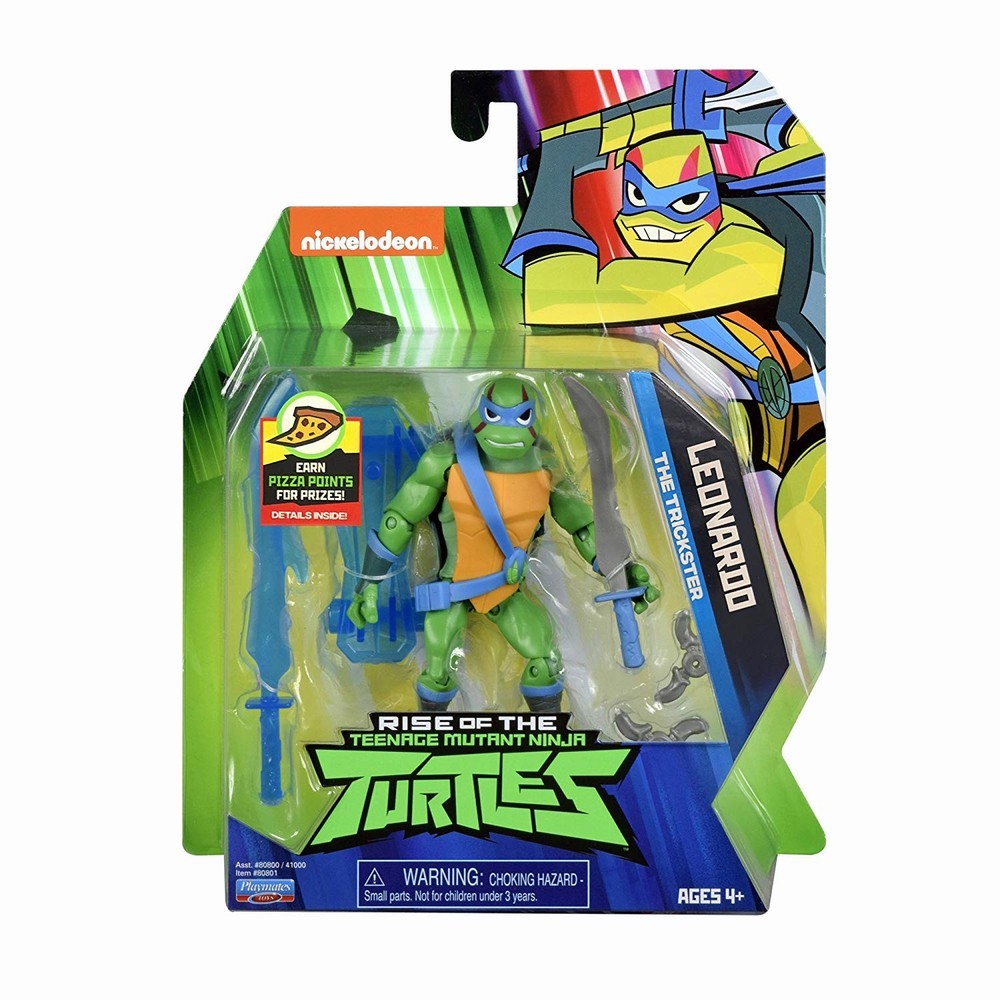 Testoasele Ninja Figurina Leonardo Cu Accesorii