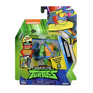 TESTOASELE NINJA FIGURINA LEONARDO CU ACCESORII