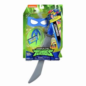 TESTOASELE NINJA JOC DE ROL LEONARDO CU ACCESORII