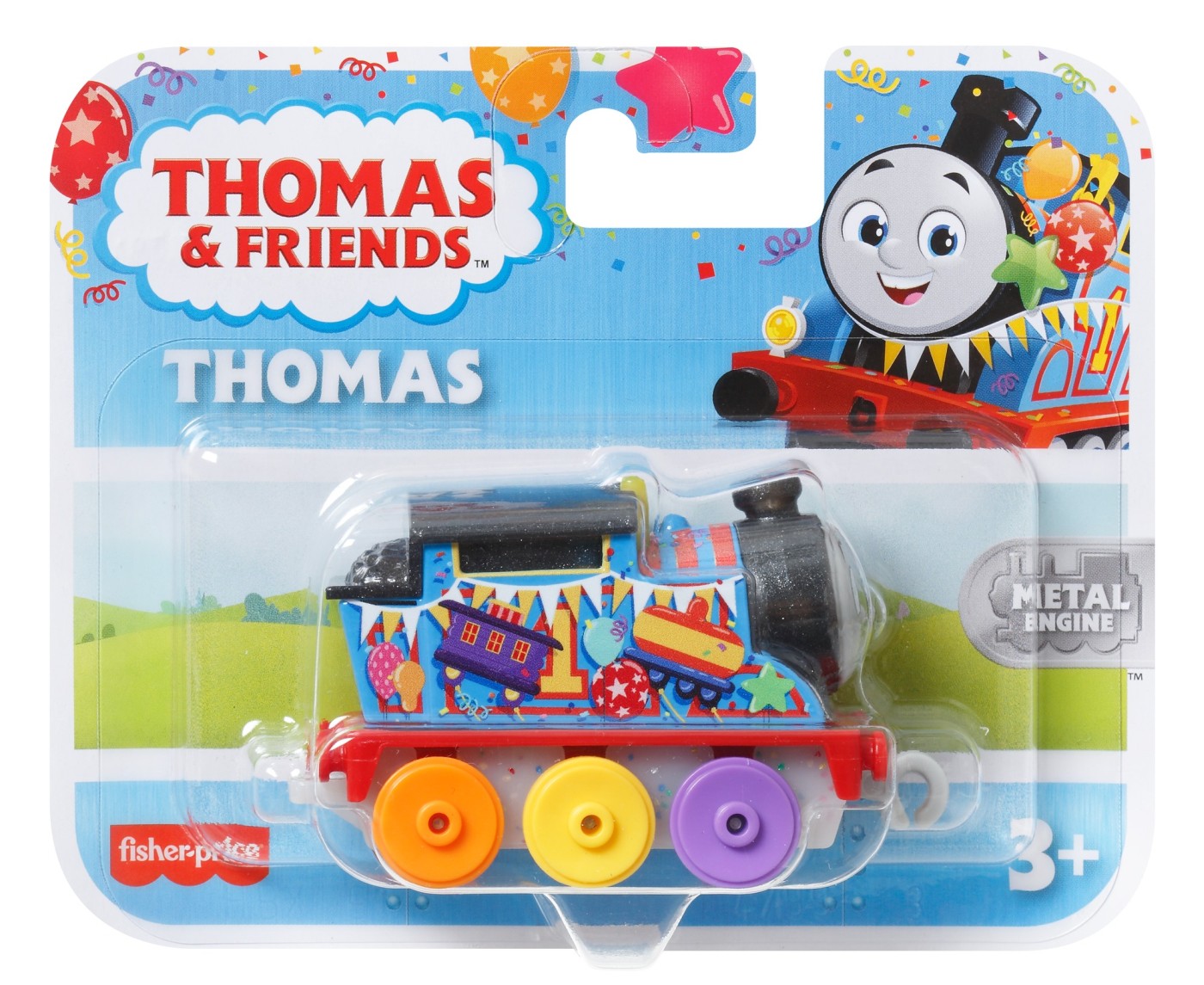 Thomas Locomativa Push Along Thomas Multicolor