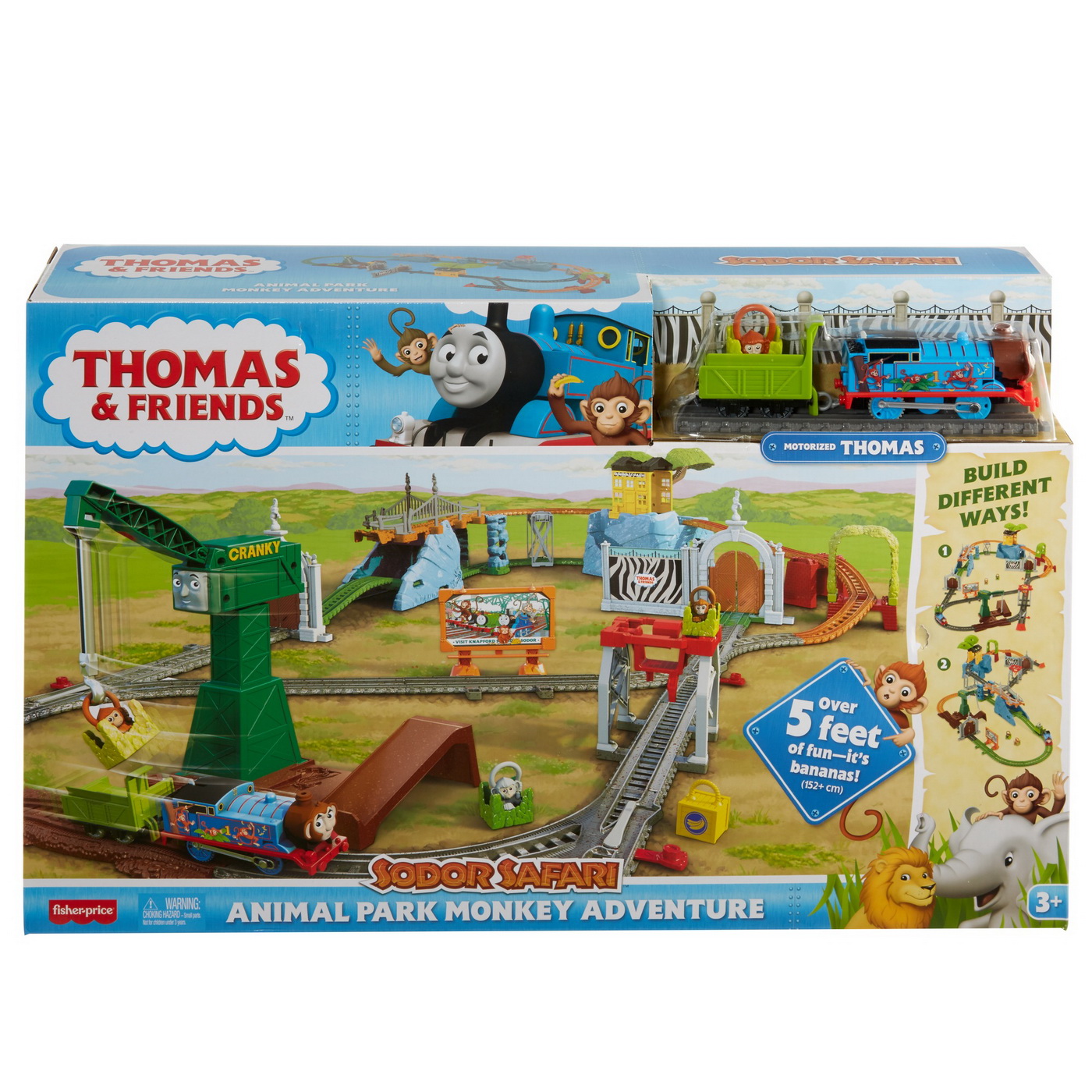 Thomas Set Motorizat Aventuri In Parcul Cu Animale