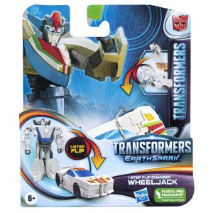 TRANSFORMERS 7 EARTHSPARK FIGURINA TRANSFORMABILA WHEELJACK 6CM