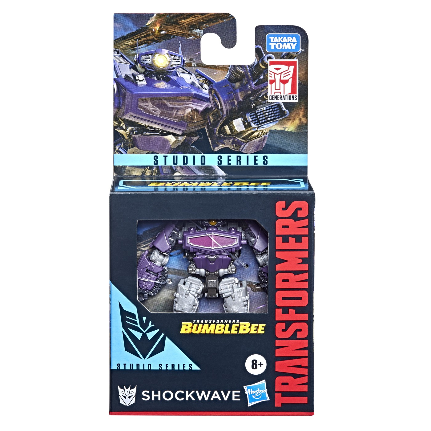 TRANSFORMERS 7 GENERATION STUDIO FIGURINA SHOCKWAVE 9CM