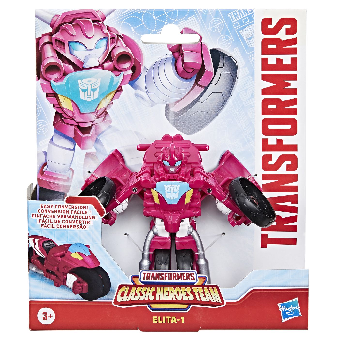 Transformers Classic Heroes Team Robot Elita 1 Convertibil