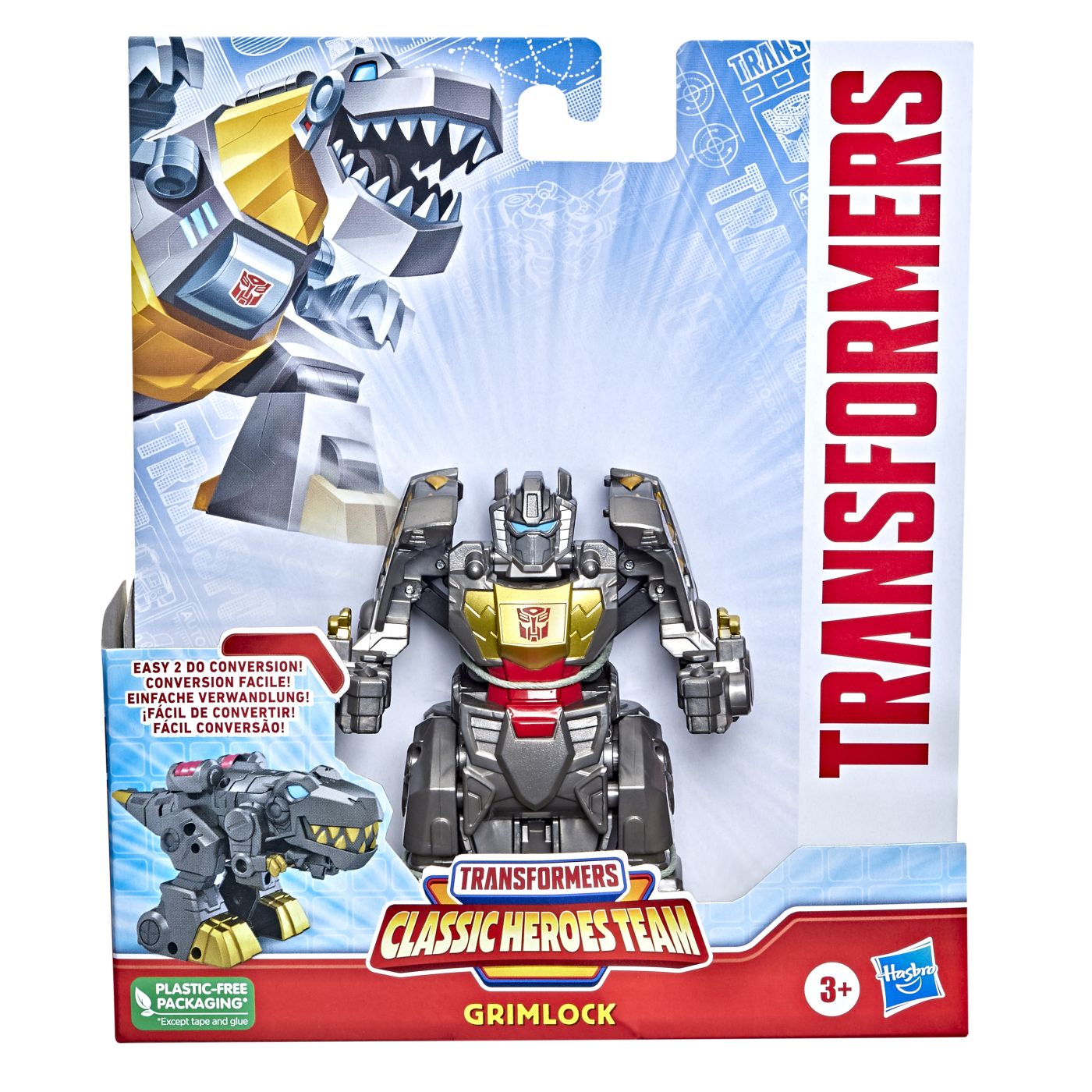 Transformers Classic Heroes Team Robot Grimlock Convertibil