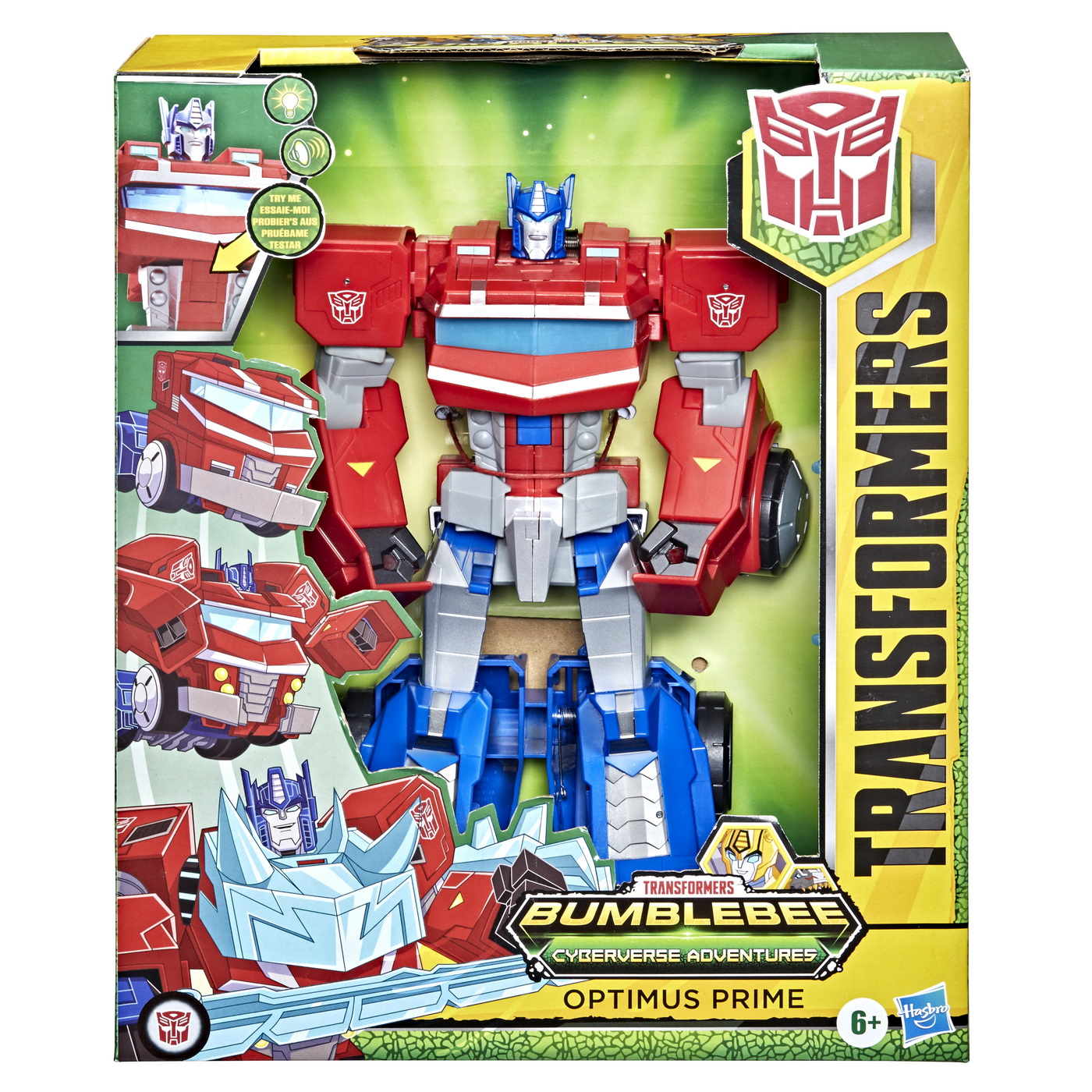 TRANSFORMERS CYBERVERSE FIGURINA OPTIMUS PRIME 25CM
