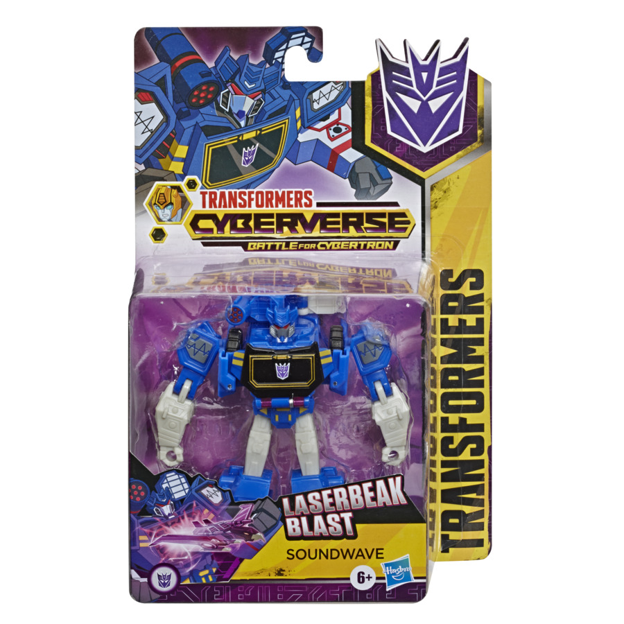 TRANSFORMERS CYBERVERSE ROBOT SOUNDWAVE
