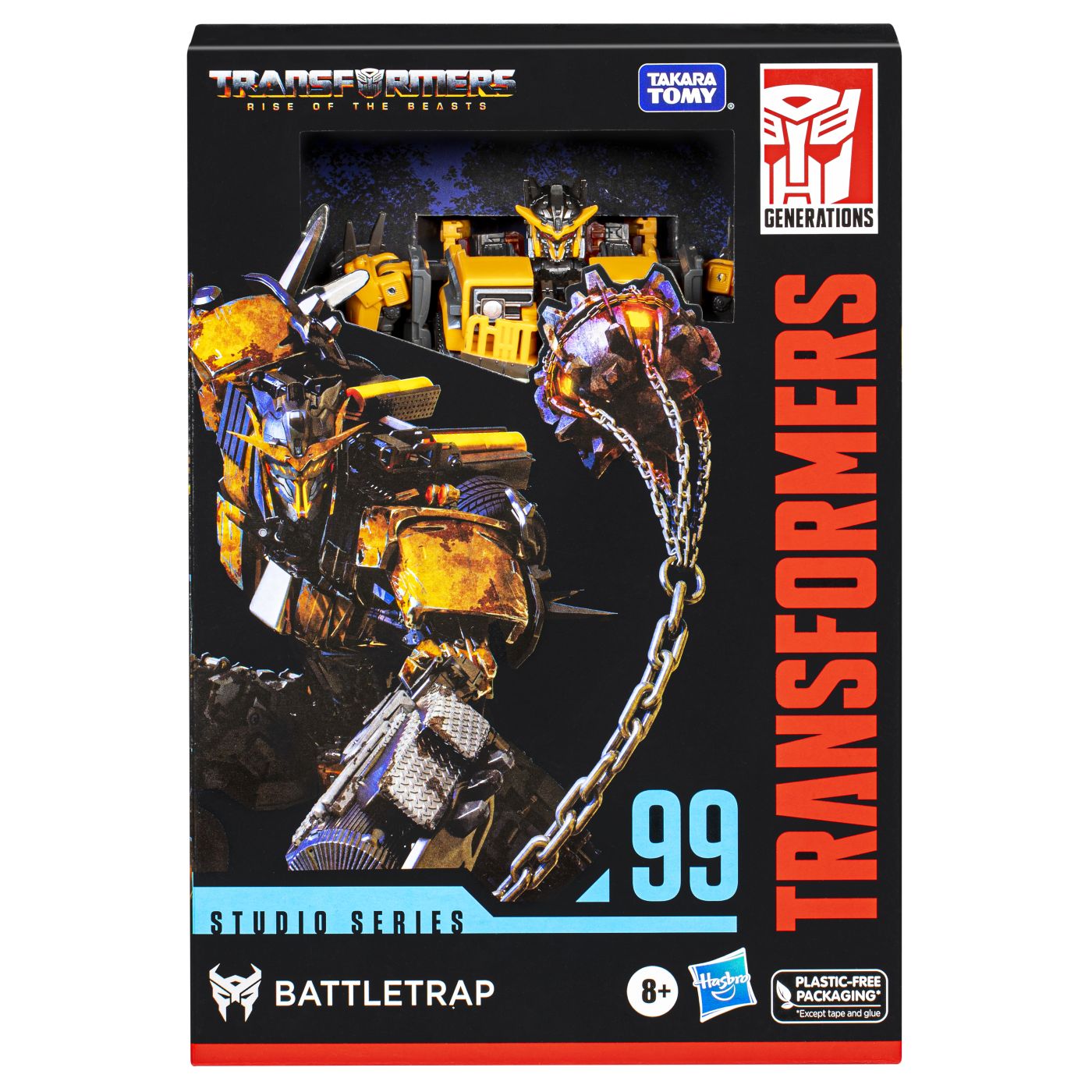 TRANSFORMERS GEN SERIES VOYAGER BATTLETRAP 17CM