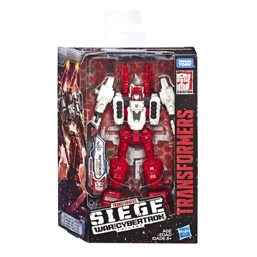 TRANSFORMERS ROBOT DELUXE AUTOBOT SIXGUN