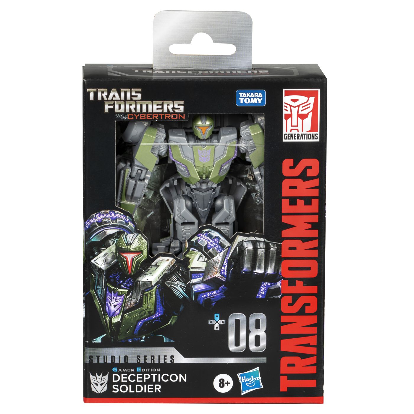 TRANSFORMERS ROBOT DELUXE DECEPTICON SOLDIER