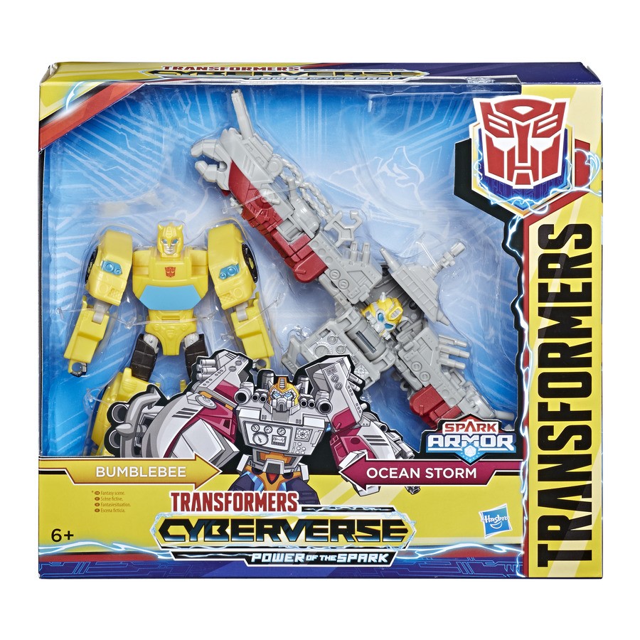 TRANSFORMERS ROBOT SPARK ARMOR BUMBLEBEE