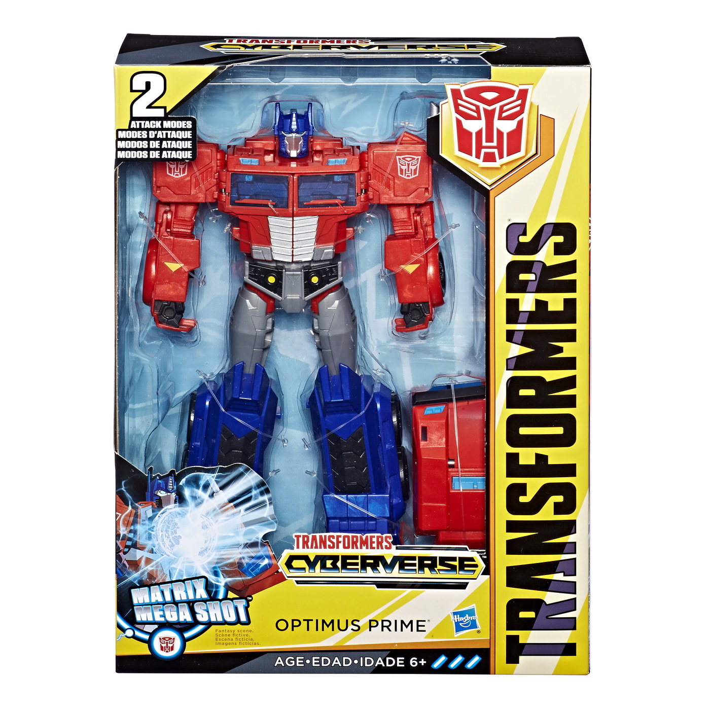 Transformers Robot Ultimate Cu Modes Attack Optimus Prime