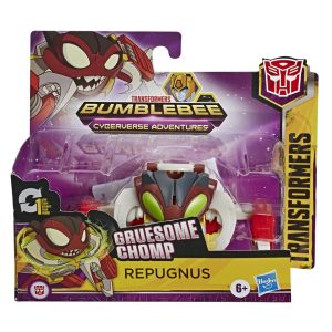 TRANSFORMERS ROBOT VEHICUL CYBERVERSE 1 STEP DECEPTICON REPUGNUS