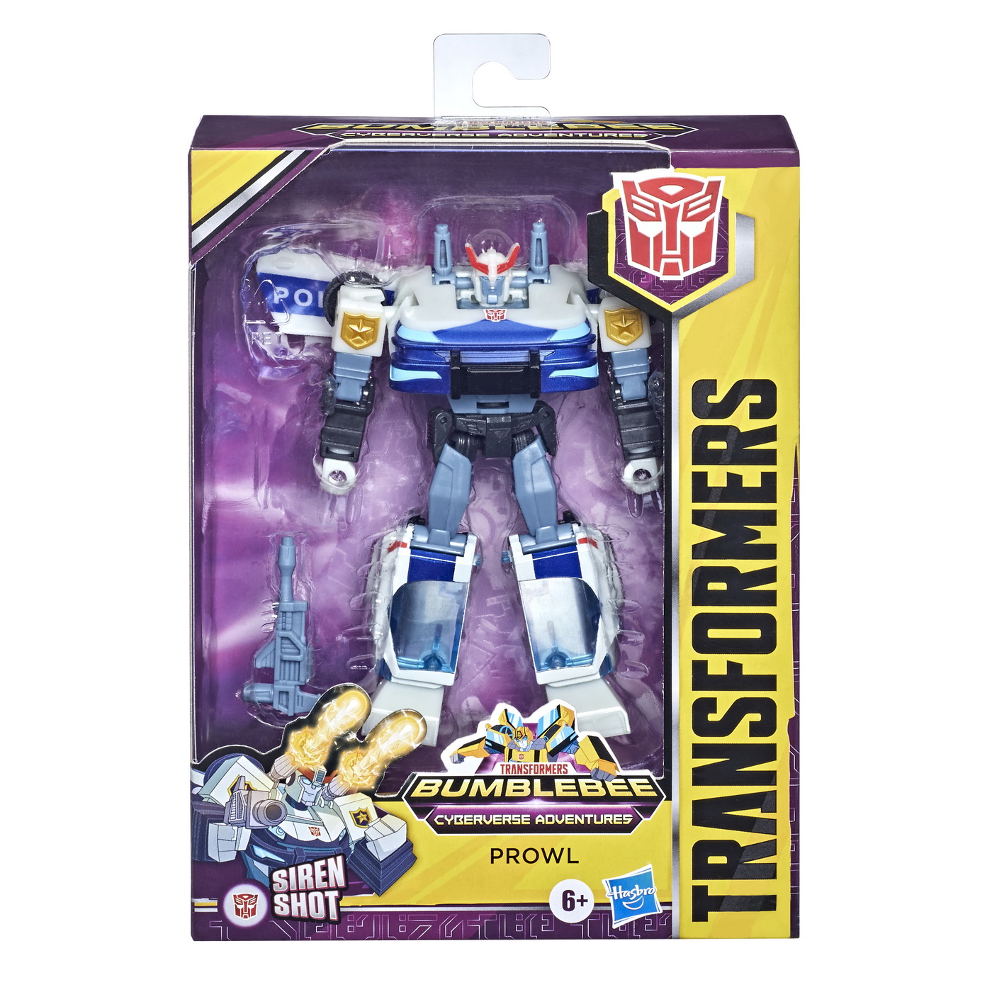 TRANSFORMERS ROBOT VEHICUL CYBERVERSE DELUXE PROWL