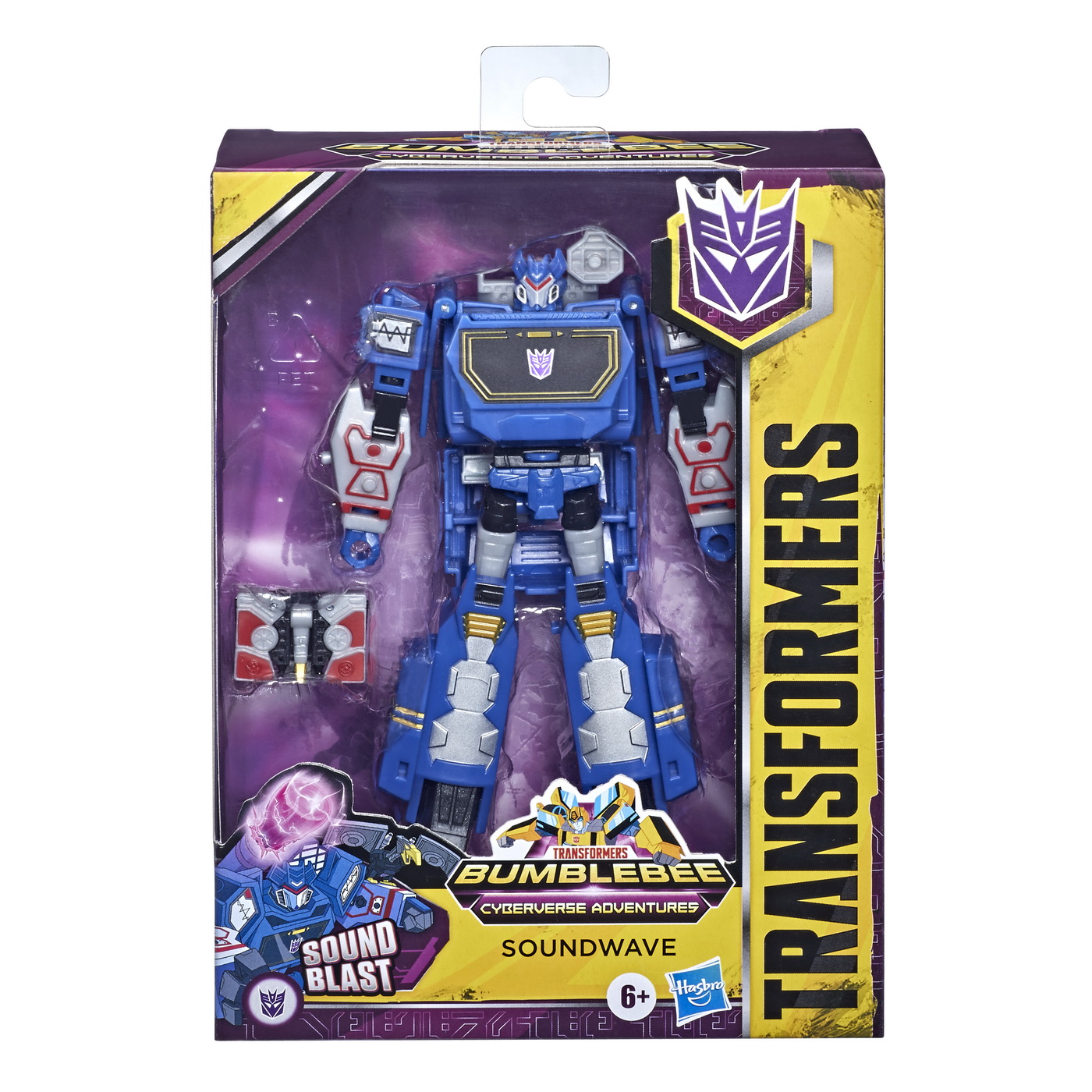 TRANSFORMERS ROBOT VEHICUL CYBERVERSE DELUXE SOUNDWAVE