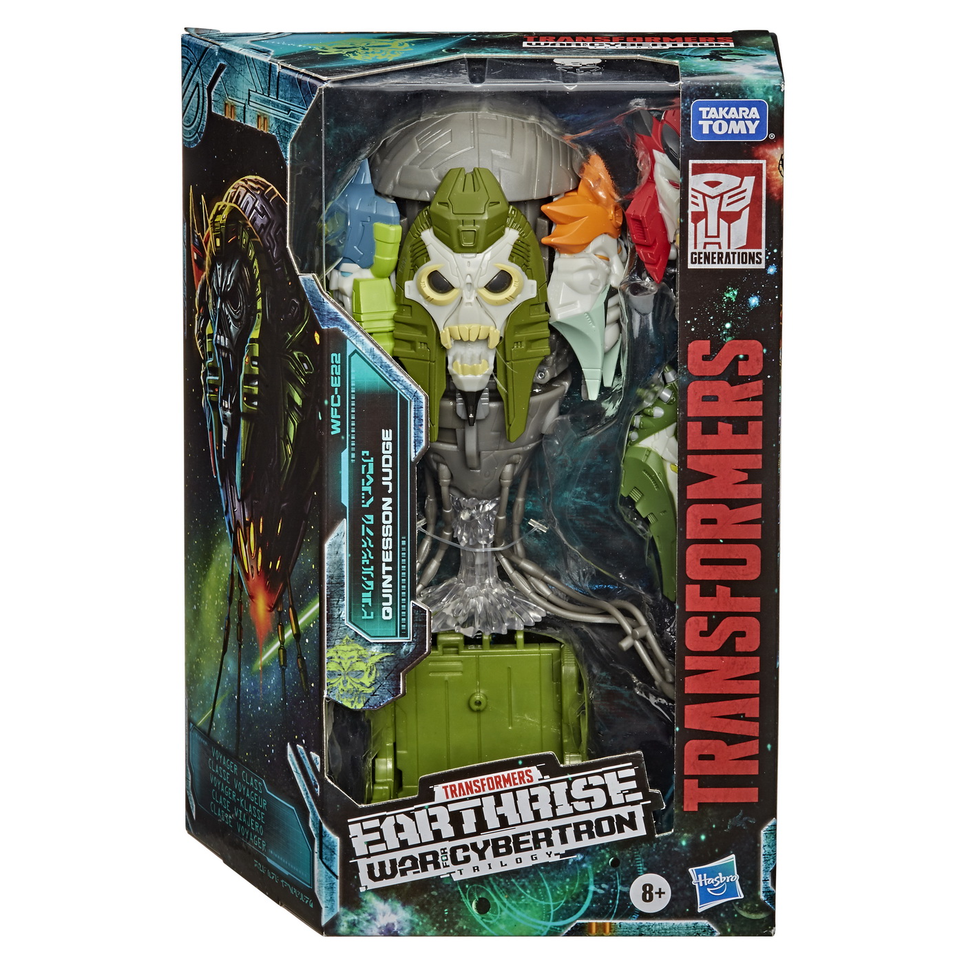 TRASFORMERS GEN WFC ROBOT VOYAGER QUINTESSON JUDGE