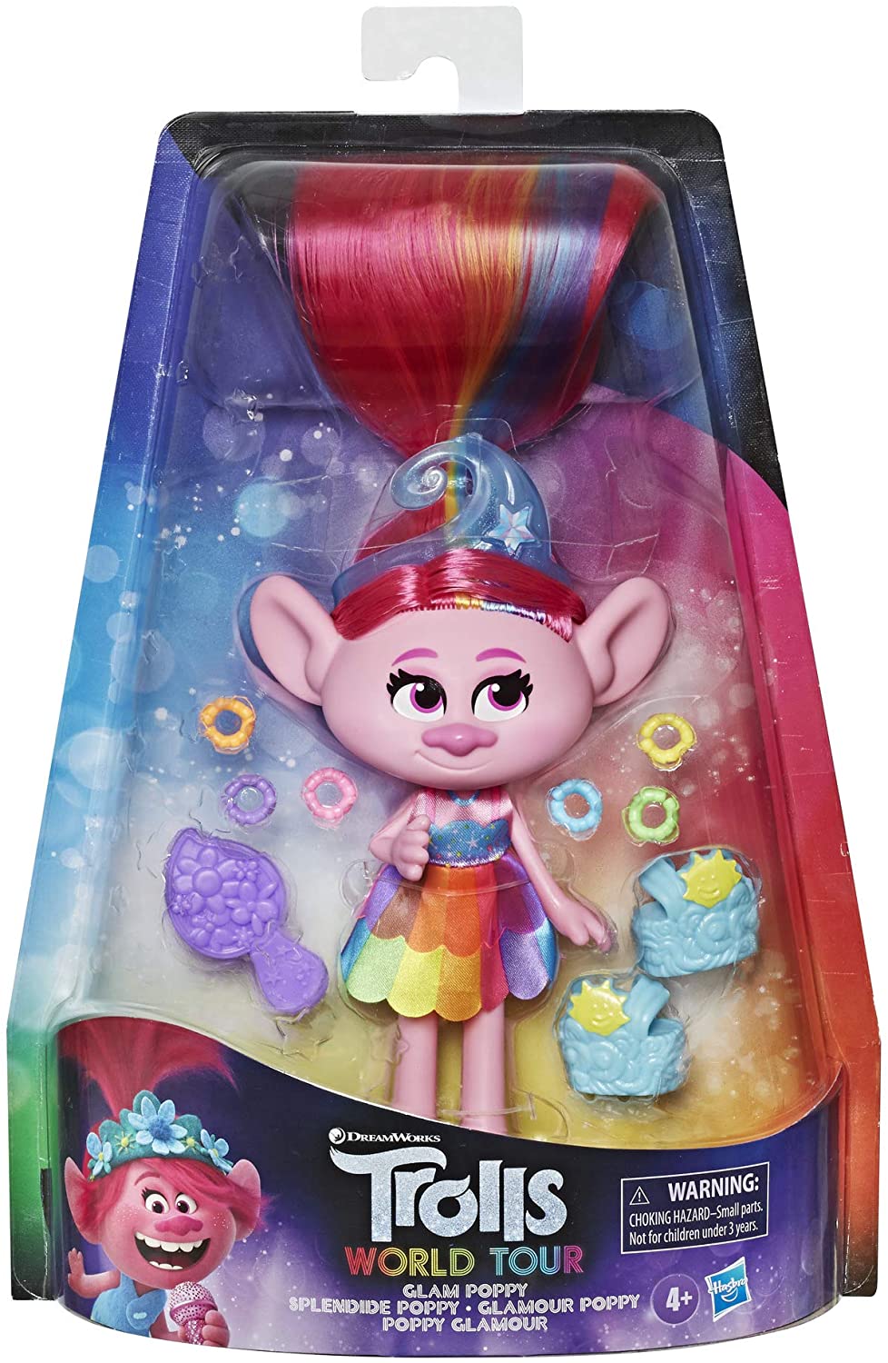TROLLS PAPUSA POPPY GLAM DELUXE FASHION
