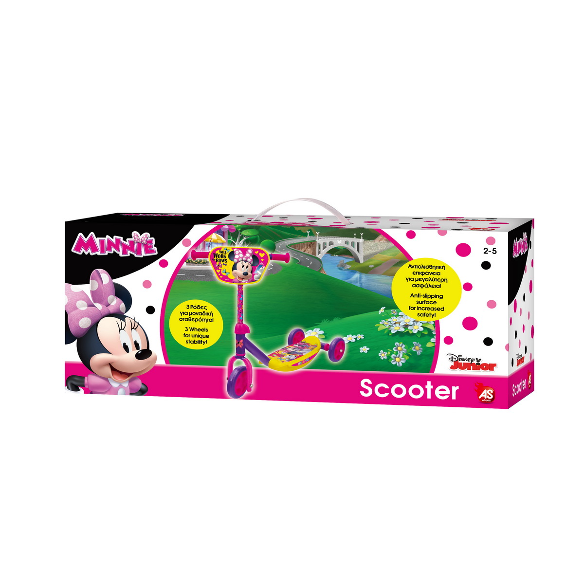 Trotineta Cu 3 Roti Minnie