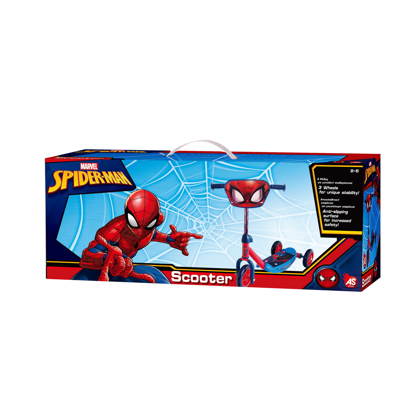 Trotineta Cu 3 Roti Spiderman