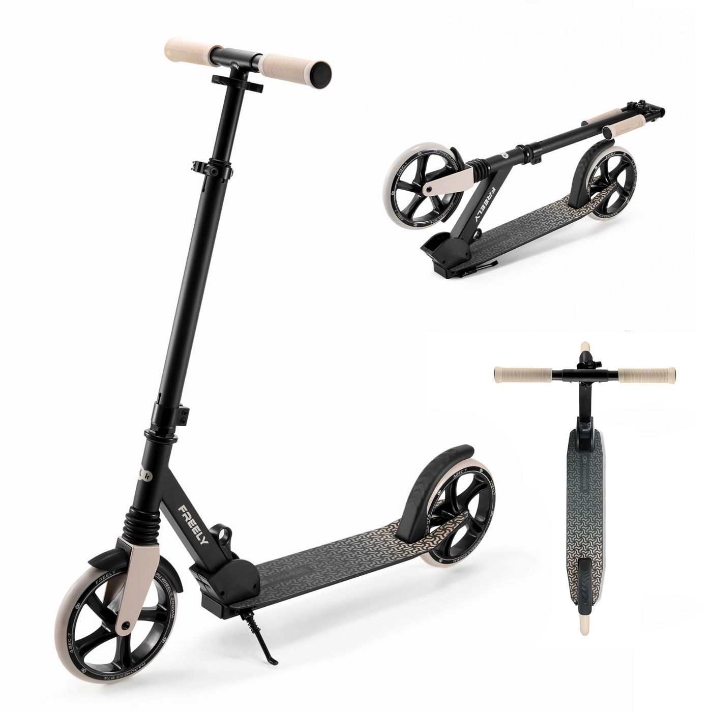 TROTINETA KINDERKRAFT FREELY, BEIGE