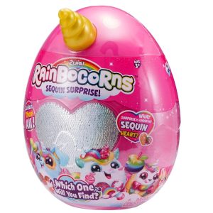 UNICORNUL CURCUBEU CU PAIETE ALBE