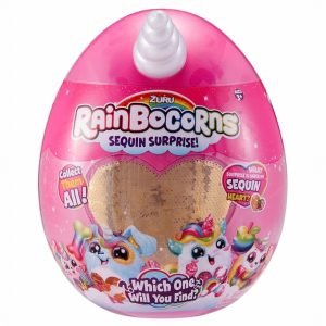 UNICORNUL CURCUBEU CU PAIETE AURII