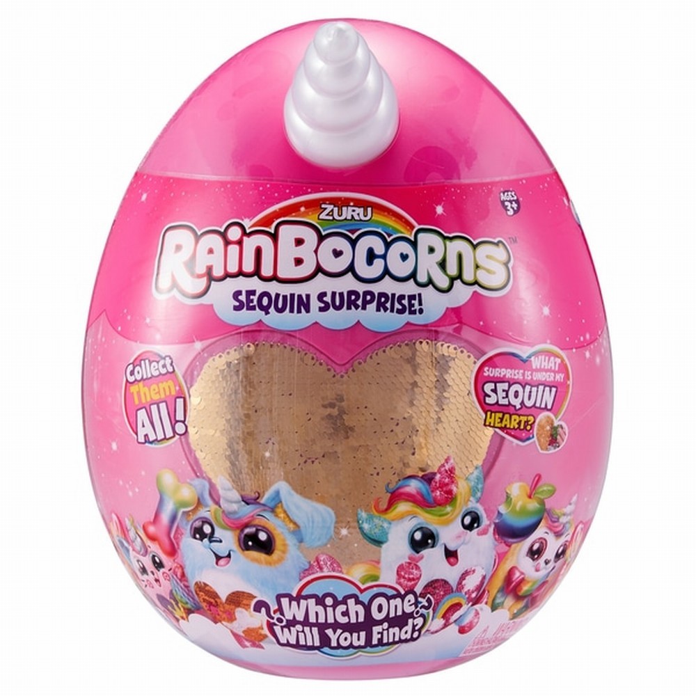 UNICORNUL CURCUBEU CU PAIETE AURII