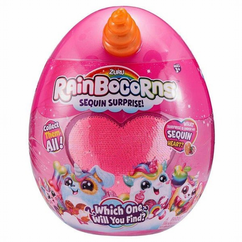 UNICORNUL CURCUBEU CU PAIETE ROZ