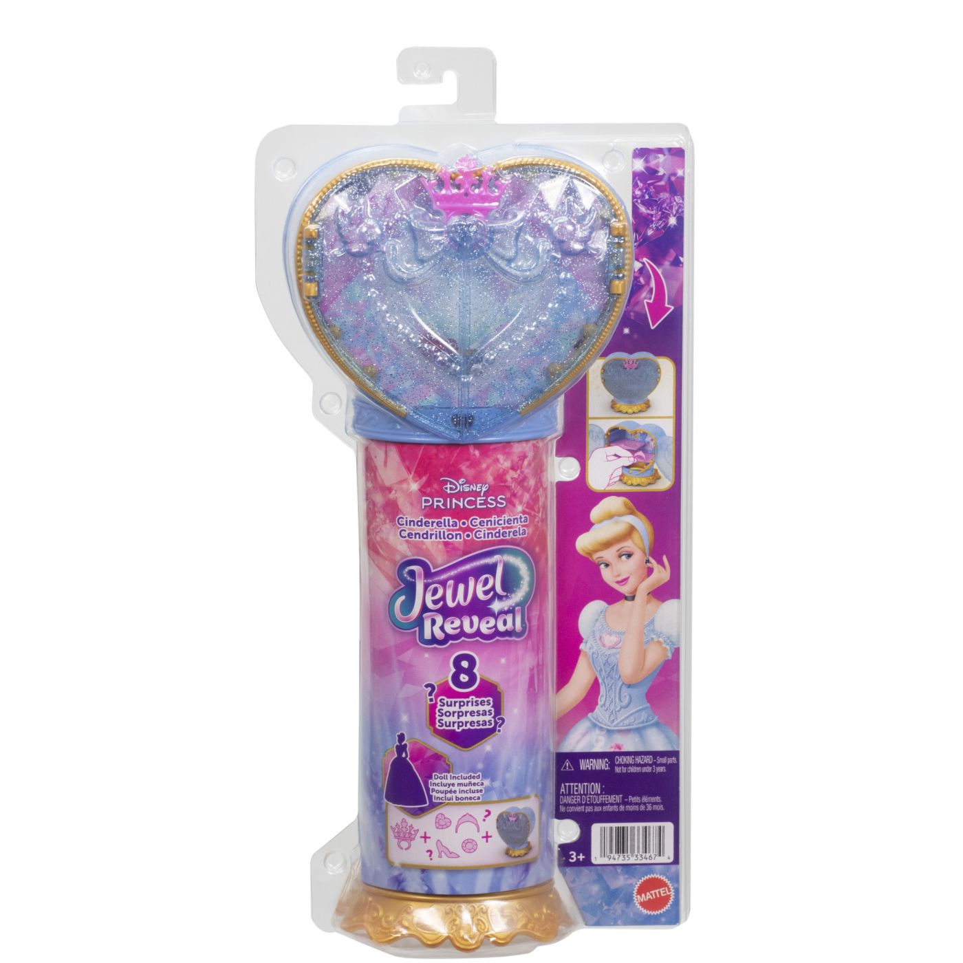 Disney Princess Jewel Reveal Papusa Cenusareasa