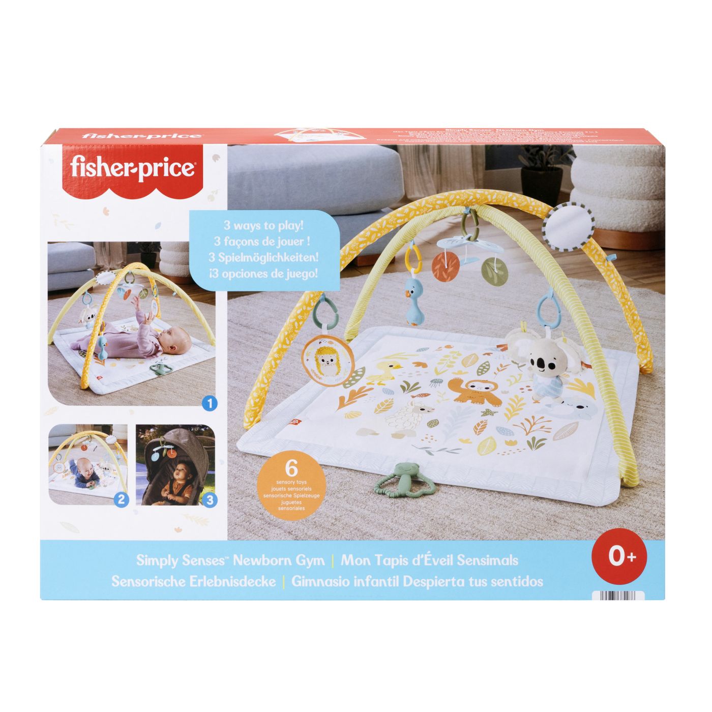 FISHER PRICE SALTELUTA DE GIMNASTICA PENTRU NOU NASCUTI