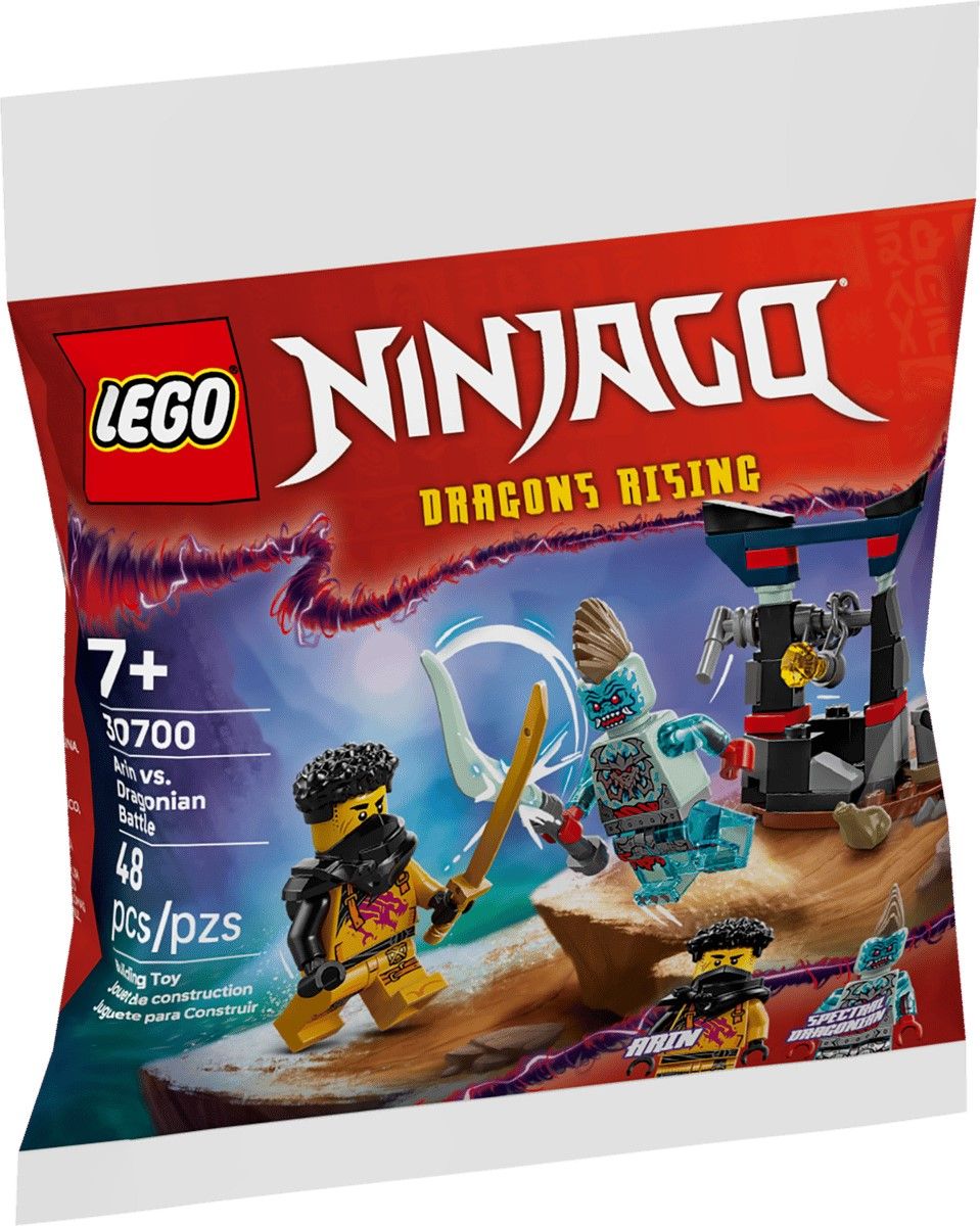 LEGO Ninjago Batalia Dintre Arin Si Dragonian 30700