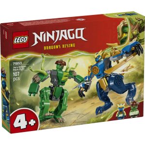 LEGO NINJAGO ROBOTUL DRAGON AL LUI JAY IN LUPTA 71853