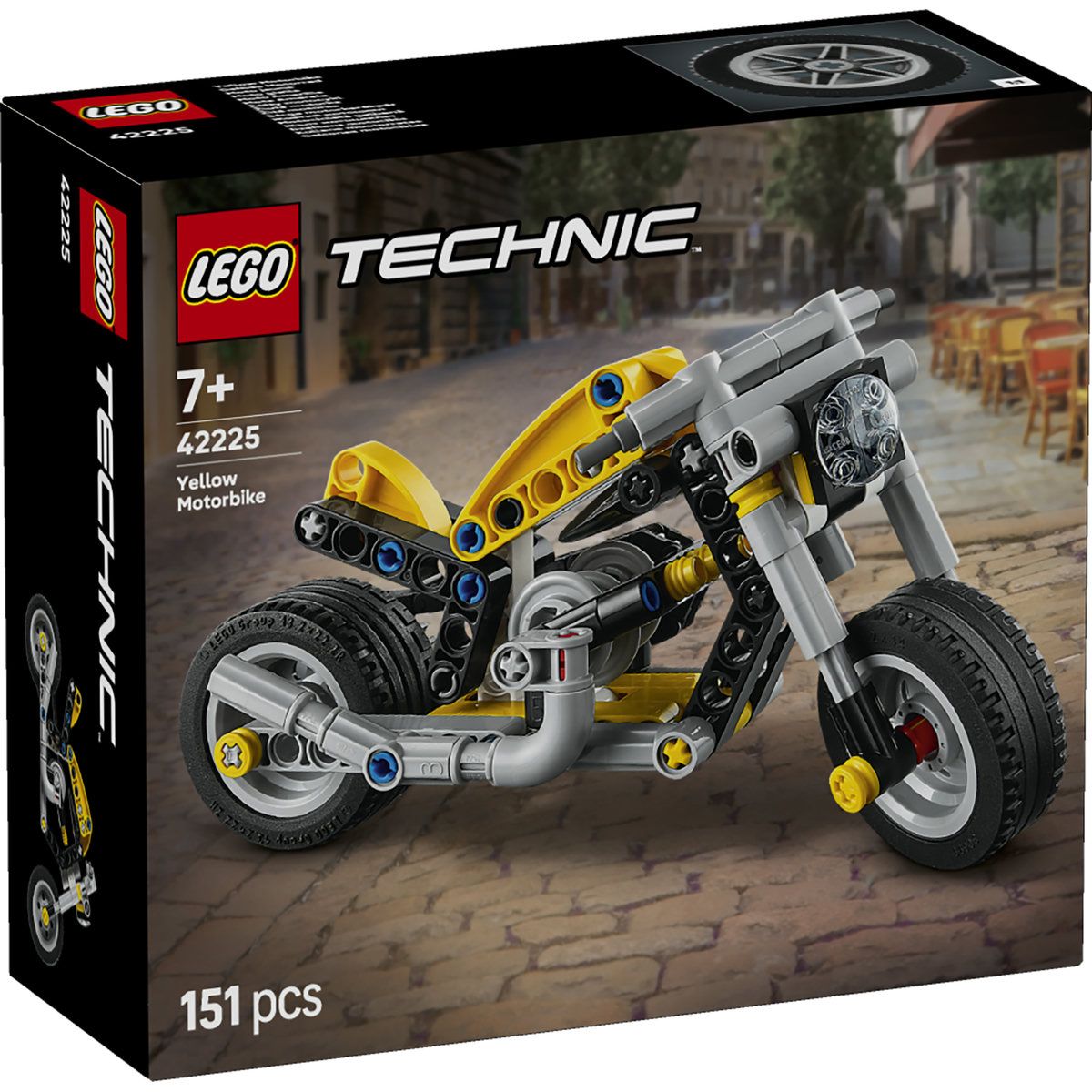 LEGO TECHNIC MOTOCICLETA GALBENA 42225