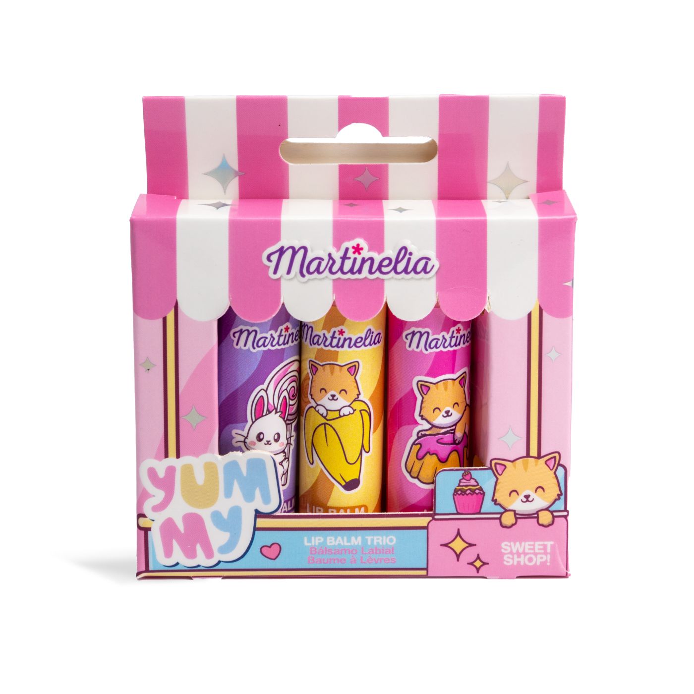 MARTINELIA YUMMY SET 3 BALSAMURI DE BUZE