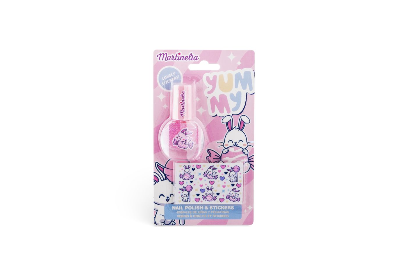 MARTINELIA YUMMY SET LAC DE UNGHII SI STICKERS