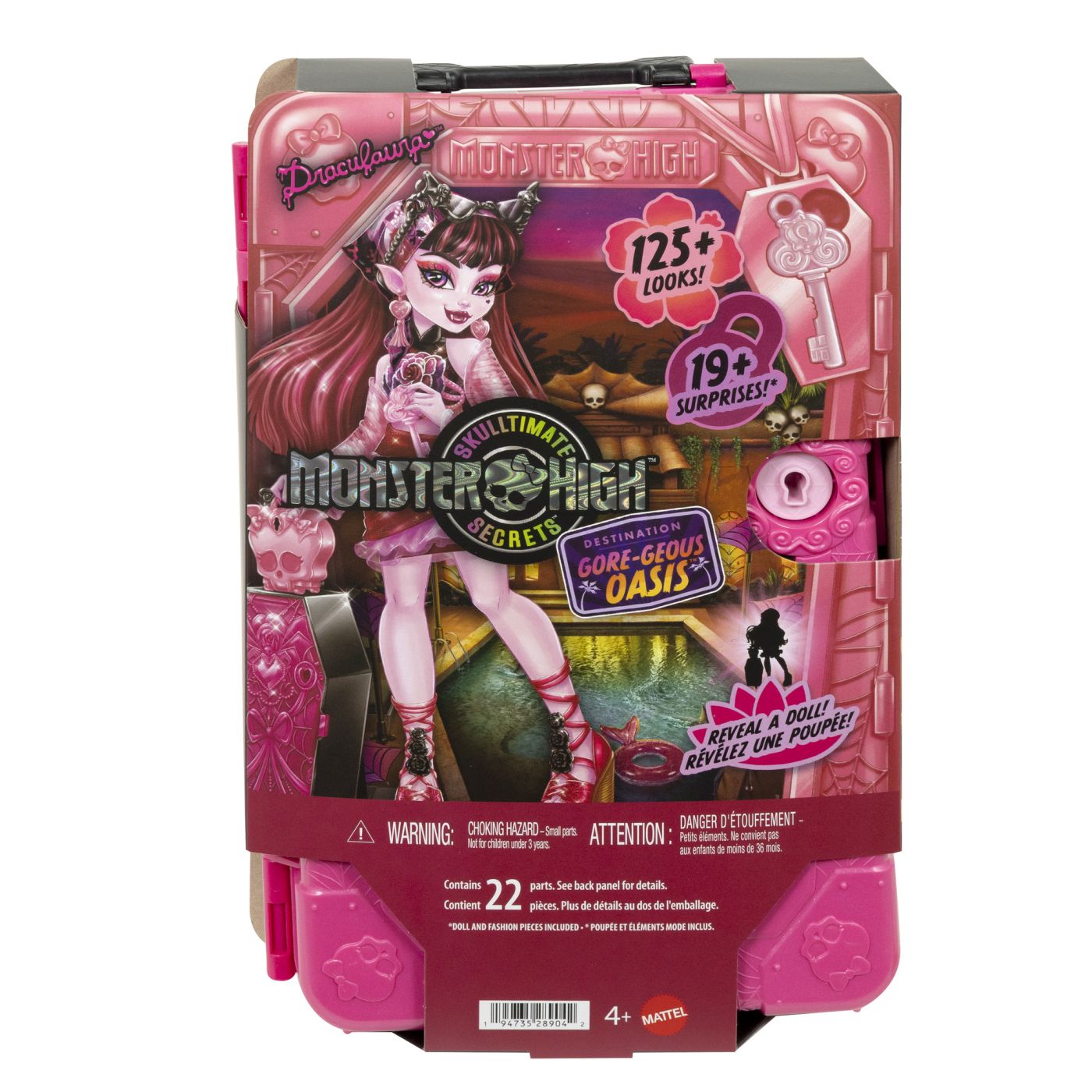 Monster High Skulltimate Secrets Papusa Draculaura Cu Accesorii