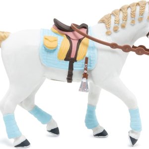 PAPO FIGURINA CAL DE ECHITATIE BLEU