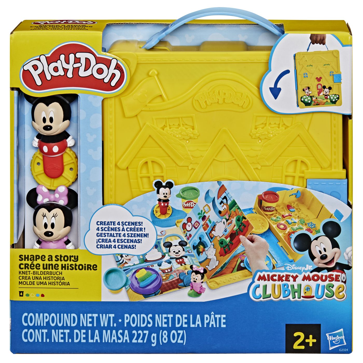 PLAY DOH DISNEY JR CLUBUL LUI MICKEY MOUSE SET MODELEAZA O POVESTE