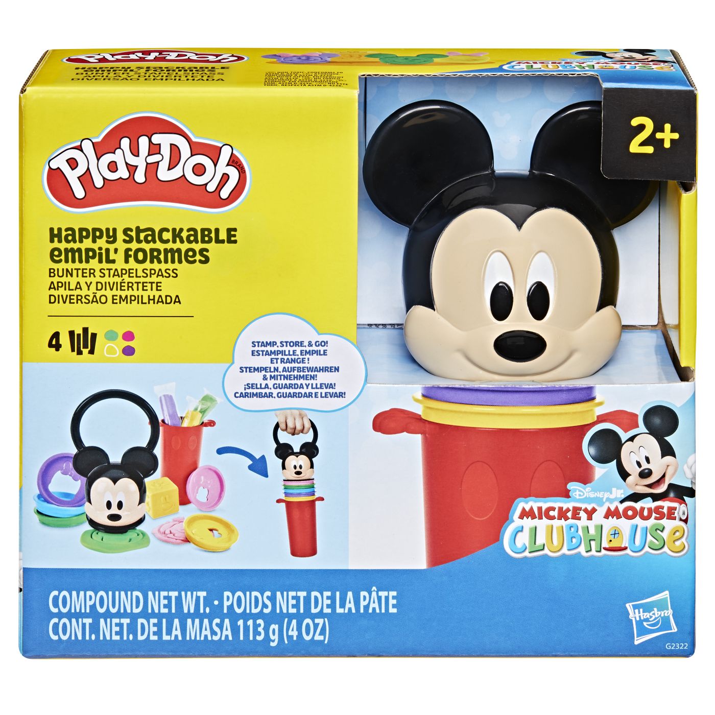 Set De Joaca Stivuibil Distractiv Play Doh Disney Junior