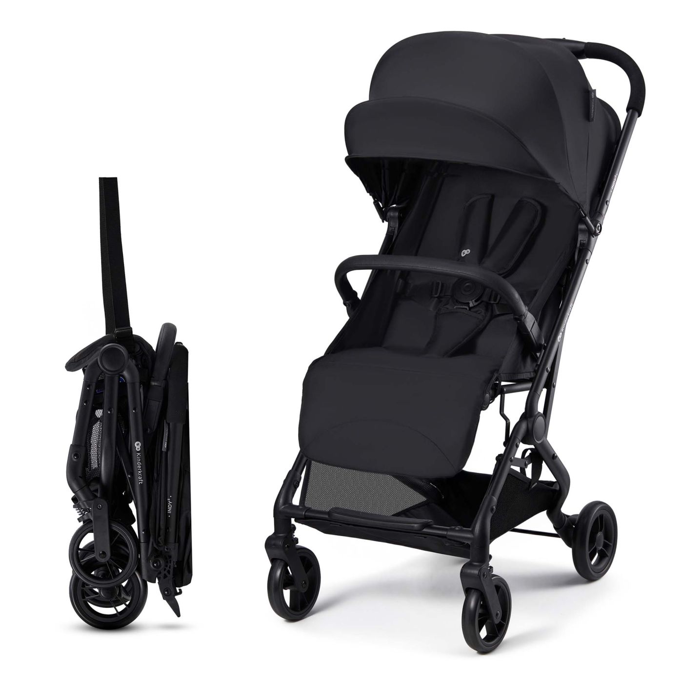 Carucior Sport Kinderkraft INDY3, Coal Black