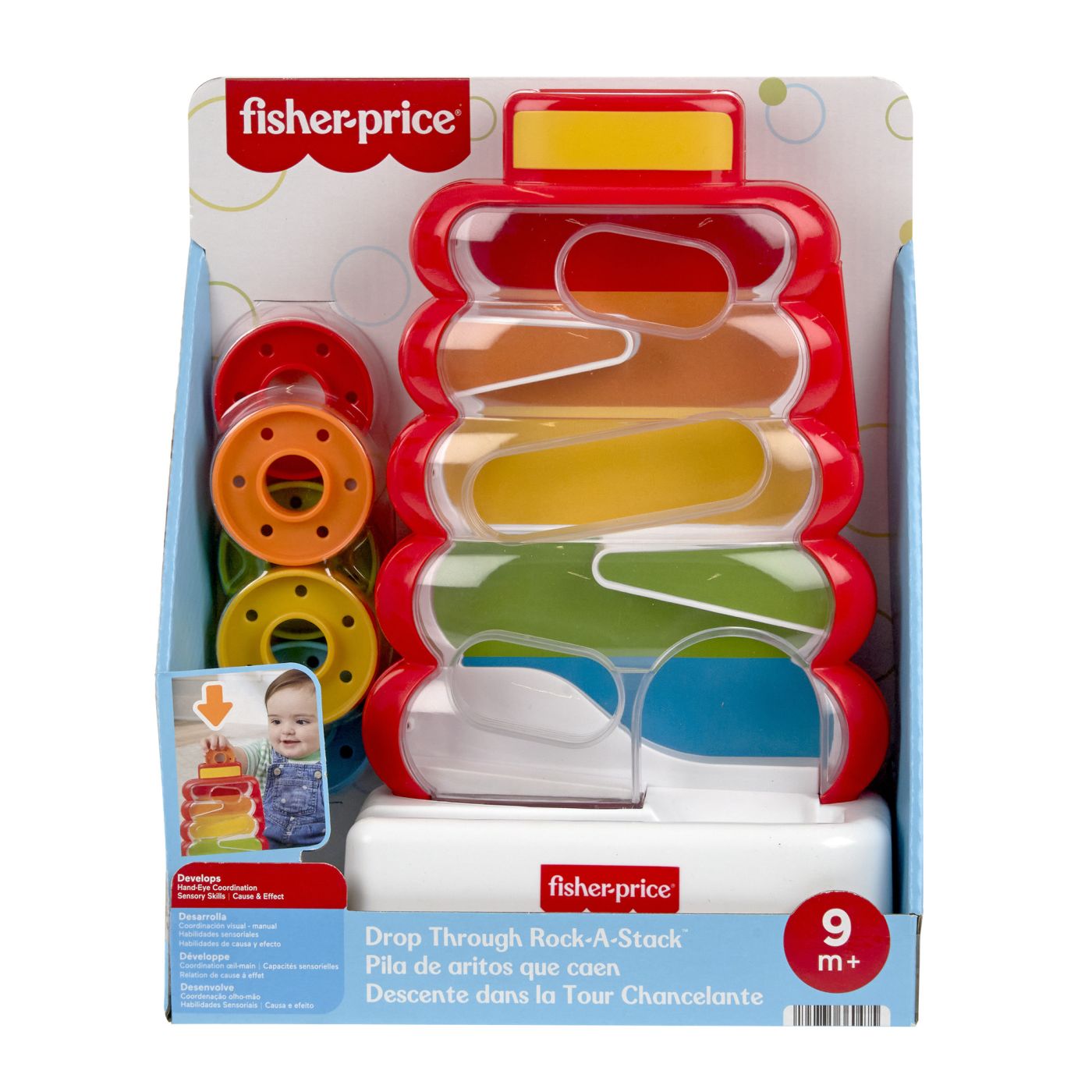 Fisher Price Jucarie De Dezvoltare Turn Cu Discuri Colorate